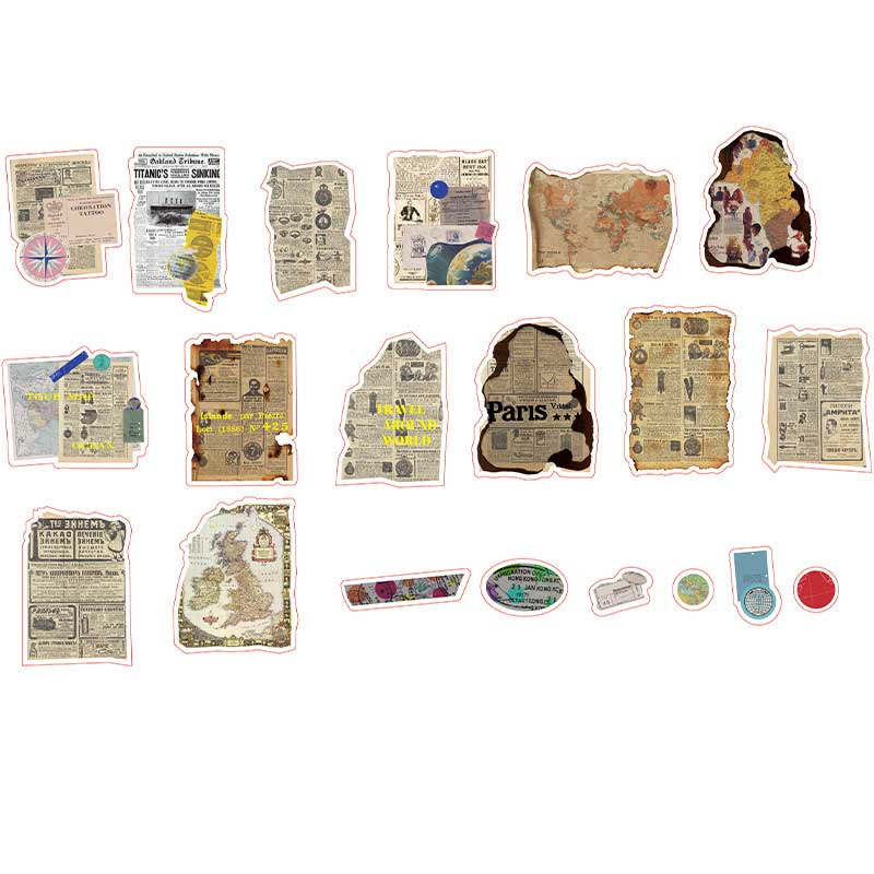 Enyou Scrapbook Stickers Pack