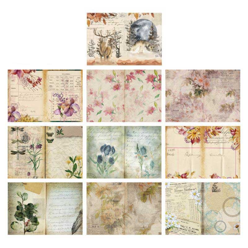 Hunote Scrapbook Paper