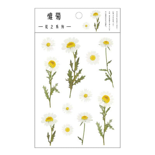 1 Sheet Flowers Stickers HZXL