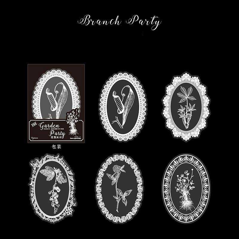 Pagar Scrapbook Stickers Pack