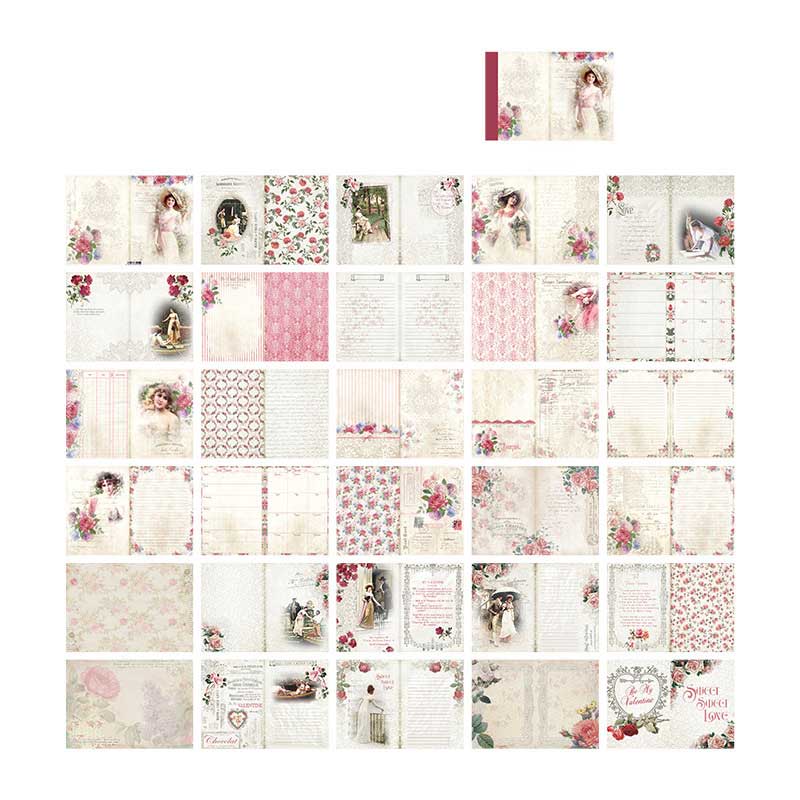 Omoer Scrapbook Paper Pack
