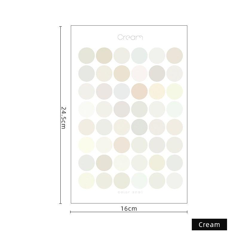 Morandi Round Stickers - OBUJO