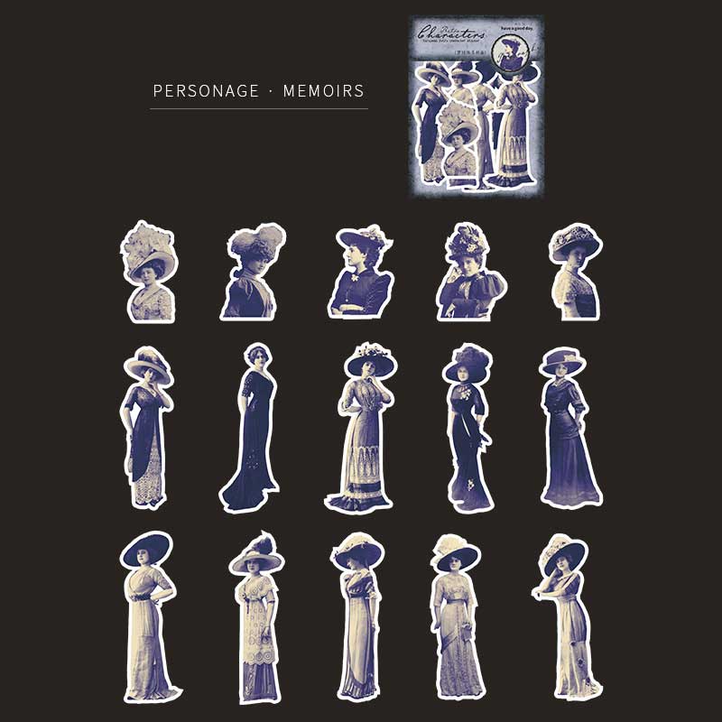 Renuiyi Washi Stickers Pack