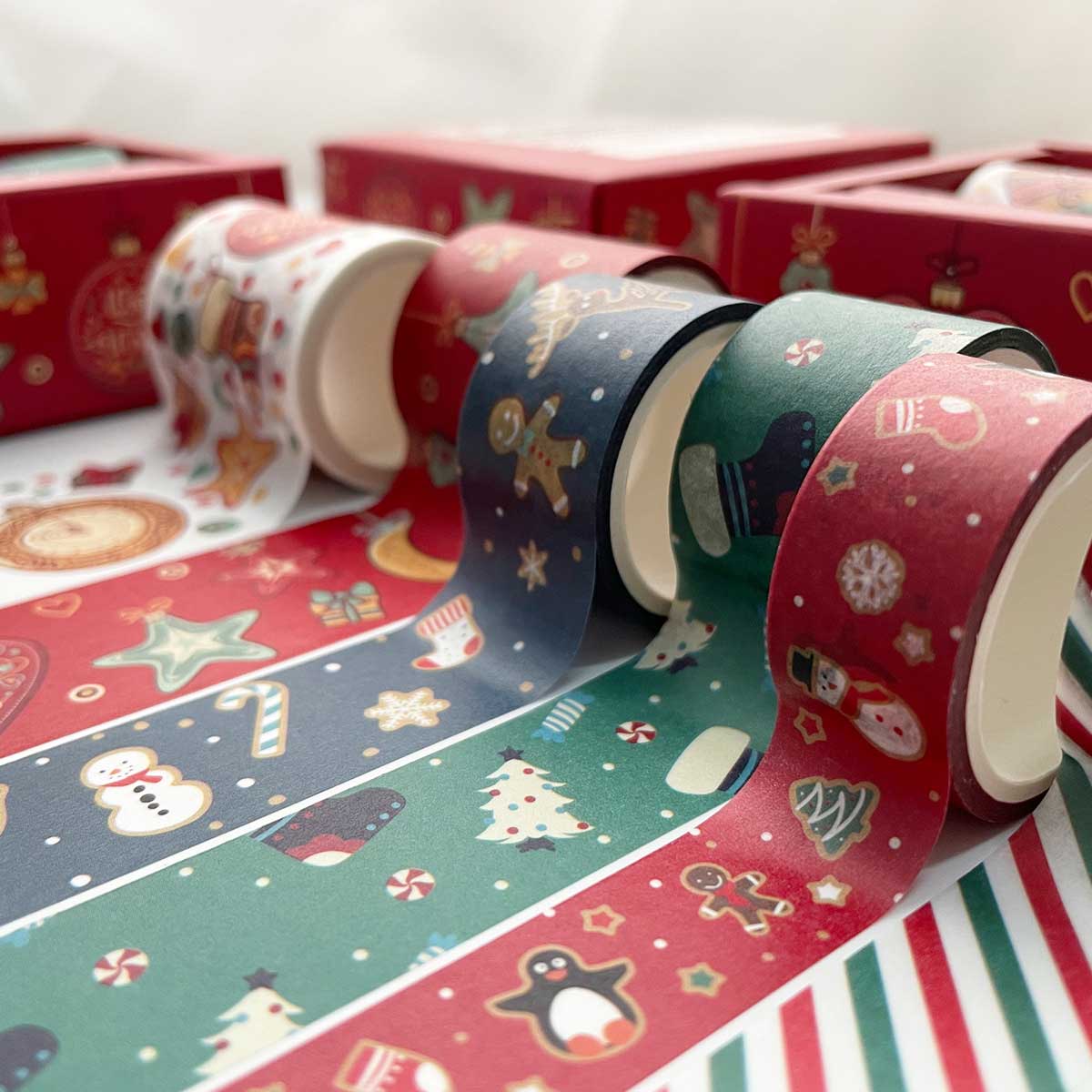 Sendan Washi Tape Set for Christmas