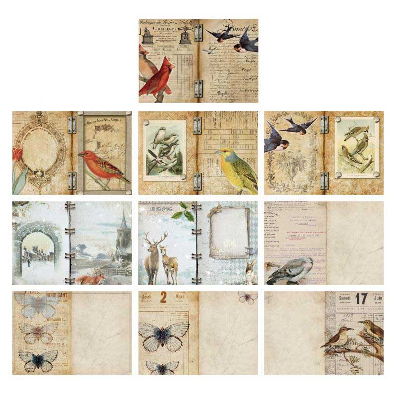 Hunote Scrapbook Paper