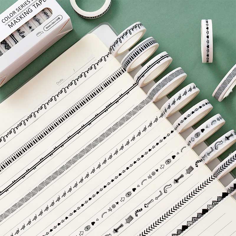 Rahon Washi Tape Set-8mm