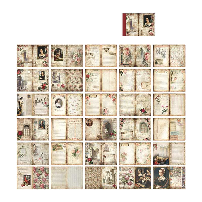 Omoer Scrapbook Paper Pack