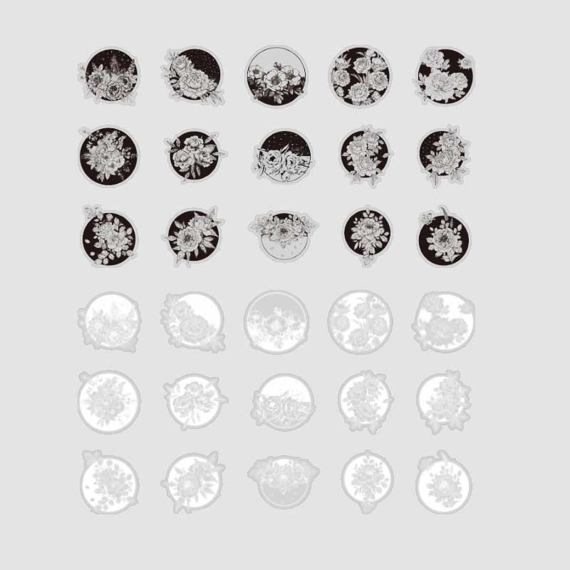Jindai PET Stickers Pack
