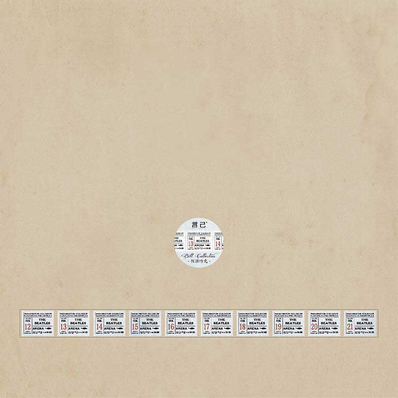 Cotist Stamp Washi Stickers Tape