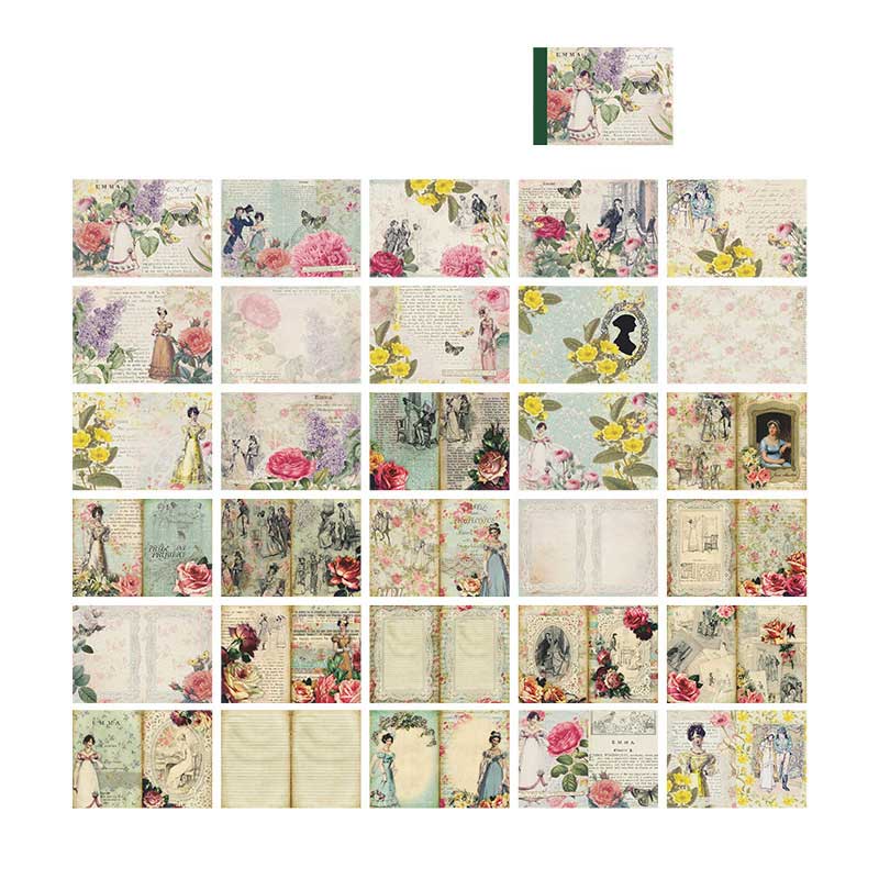 Omoer Scrapbook Paper Pack