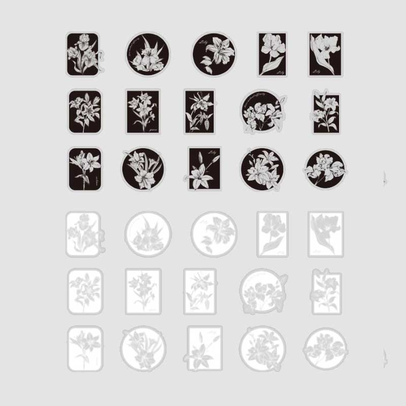 Jindai PET Stickers Pack