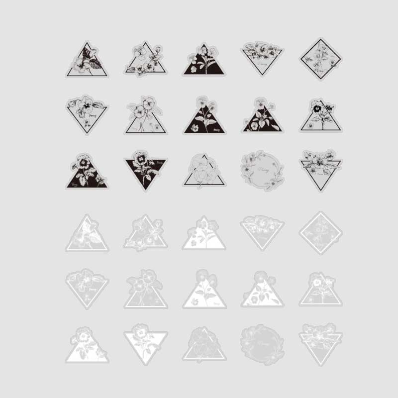 Jindai PET Stickers Pack