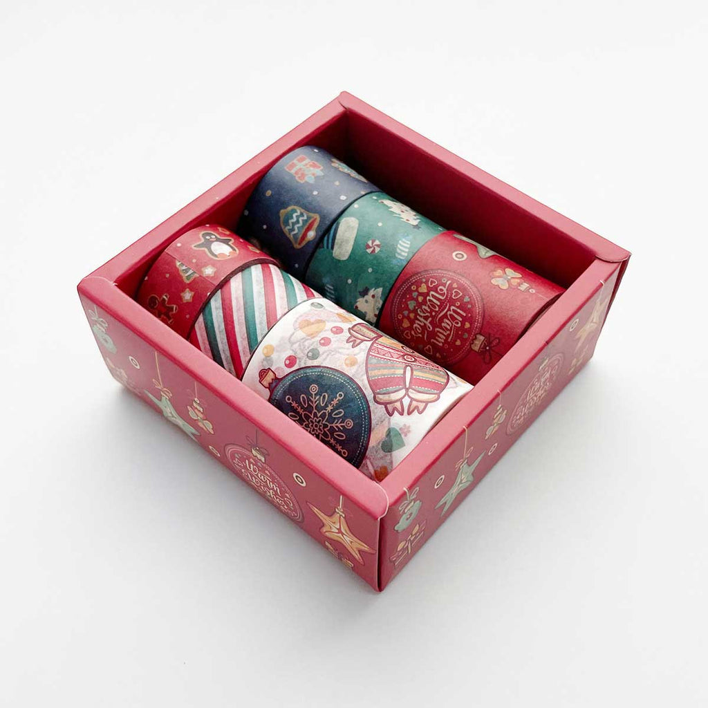 Sendan Washi Tape Set for Christmas