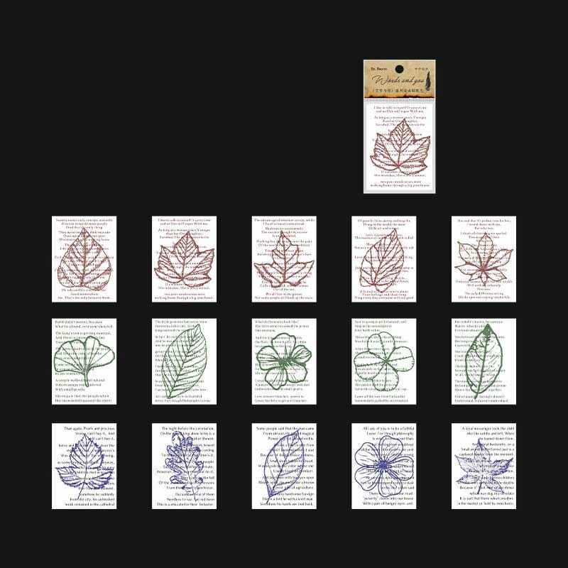 Weziyu Washi Stickers Pack