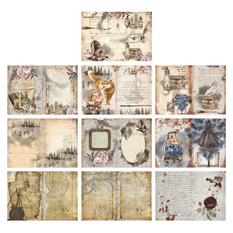 Hunote Scrapbook Paper