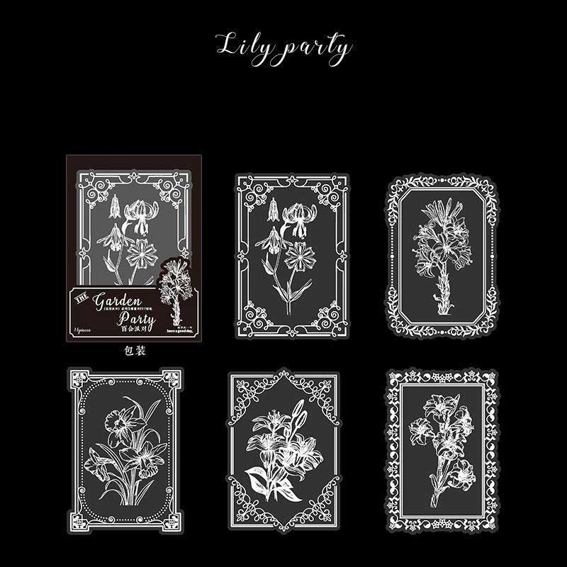 Pagar Scrapbook Stickers Pack