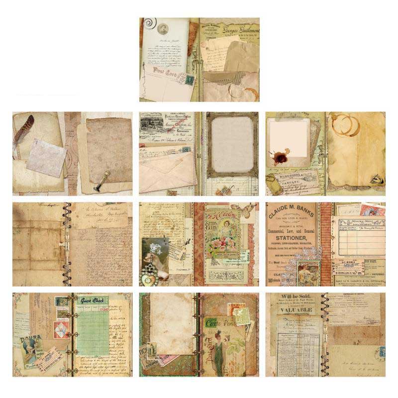 Hunote Scrapbook Paper