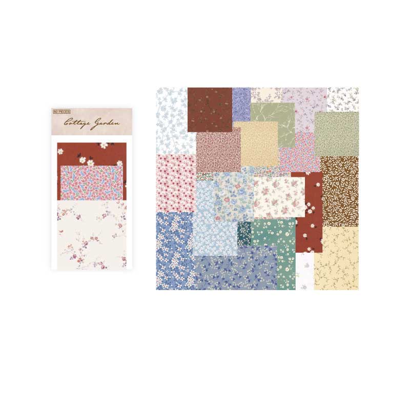 60 Sheet Basic Scrapbook Paper CSHY