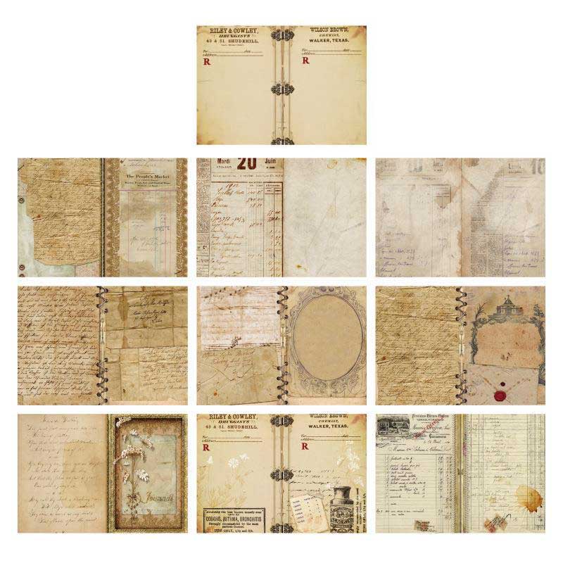 Hunote Scrapbook Paper
