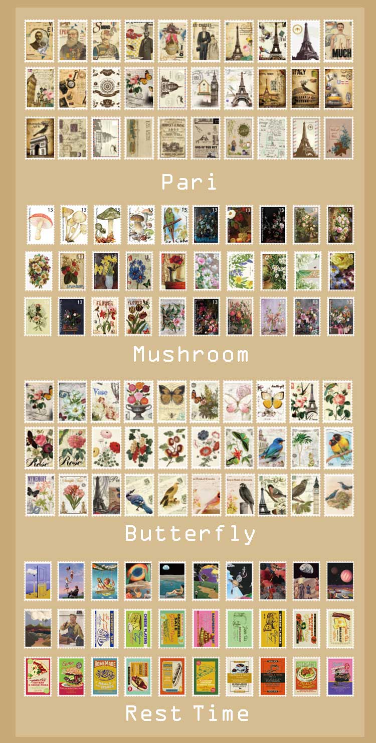 Oshi Stamp Stickers Pack