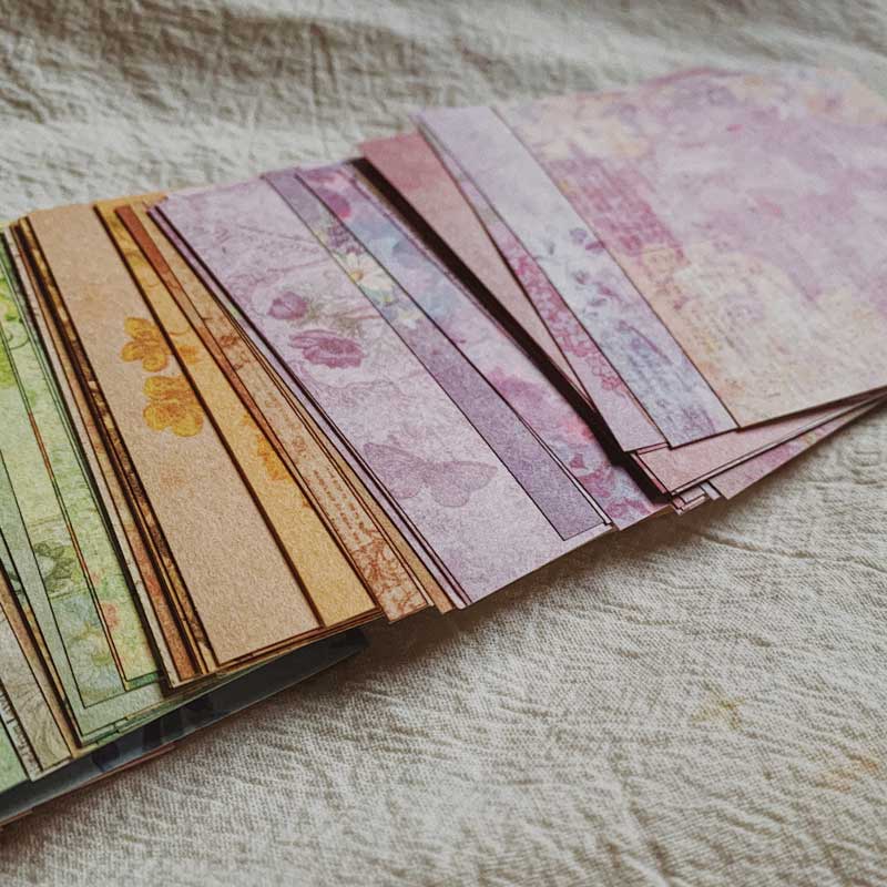 150 Pcs Mini Mystery Rainbow Paper Pad 0.3 inch