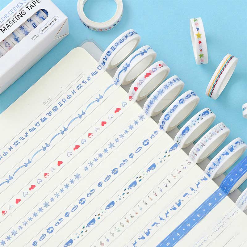 Rahon Washi Tape Set-8mm