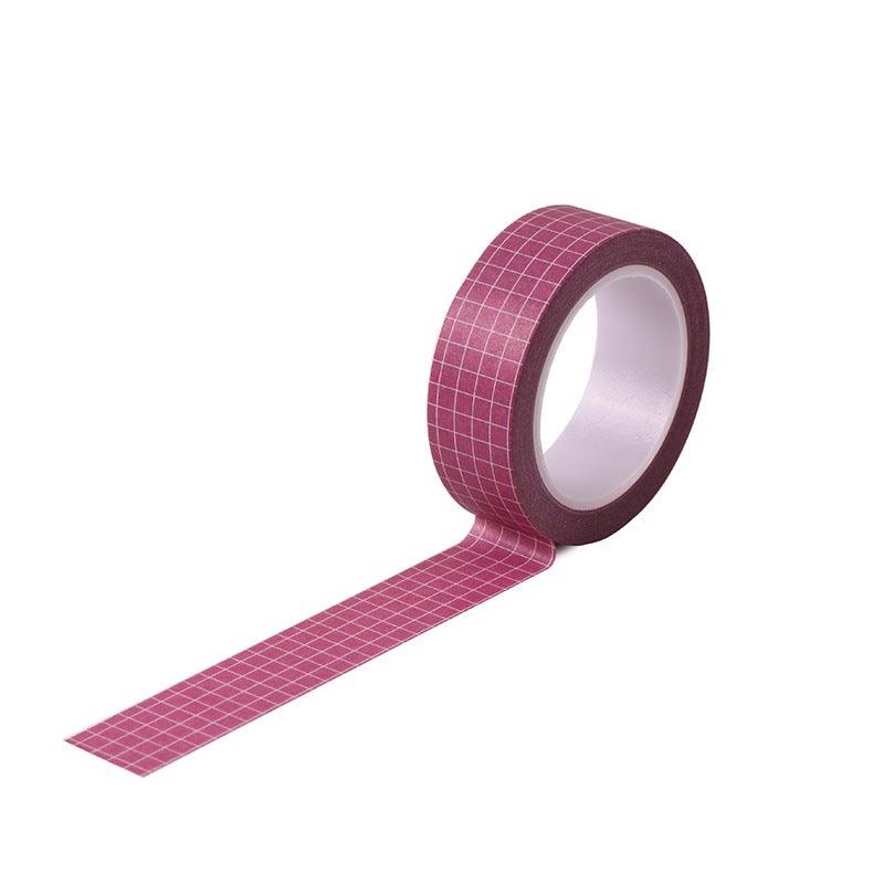 Brown Pink - Labels Graph Paper - Washi Tapes