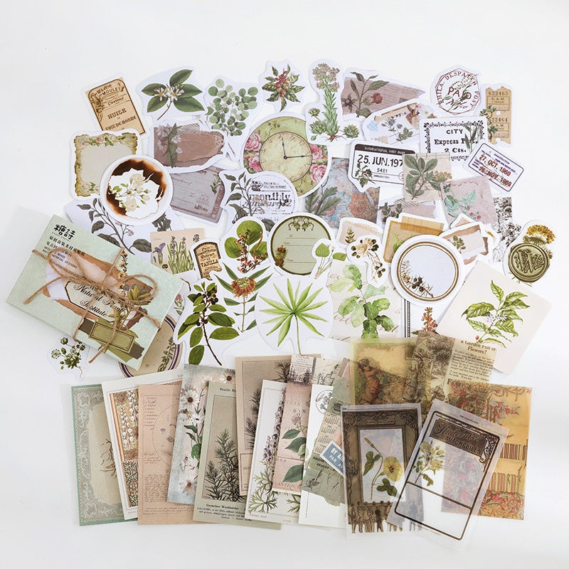 Huiyi Vintage Boxed Stickers