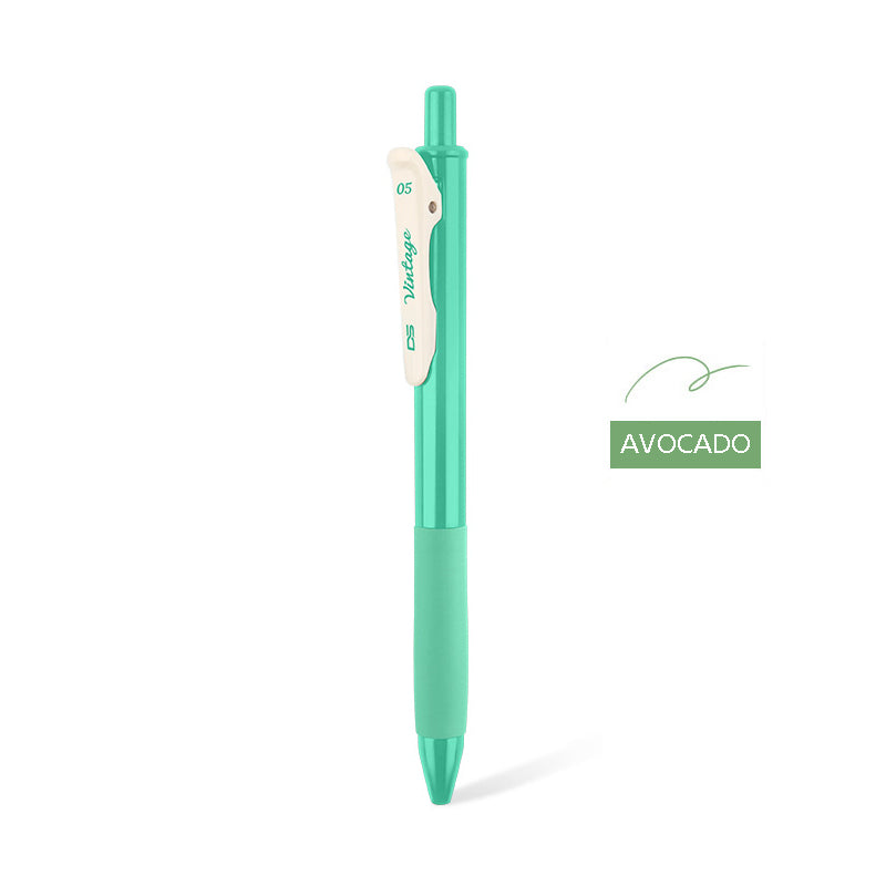 Vintage Color Gel Pen - Avocado