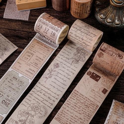 Chenpi Vintage Washi Tape - OBUJO