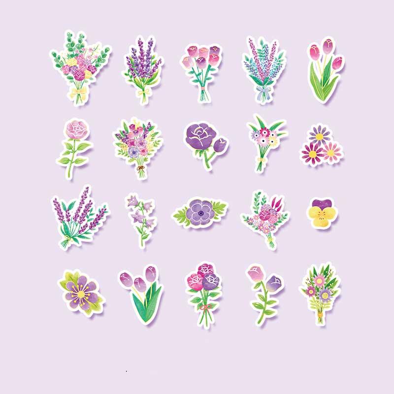 Obujopal Flowers Stickers – OBUJO