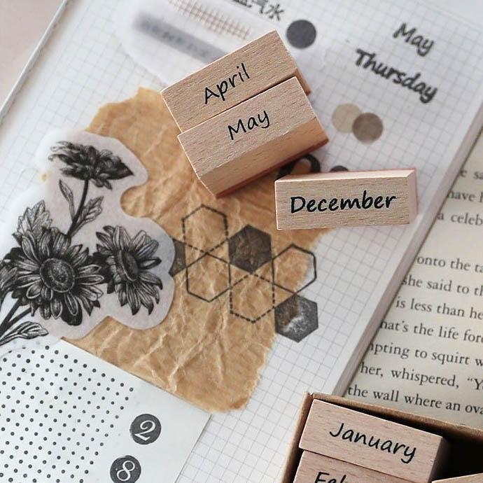 Jincayu Monthly Stamp Set - OBUJO