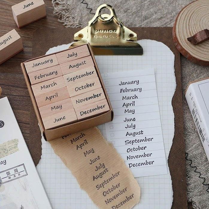 Jincayu Monthly Stamp Set - OBUJO