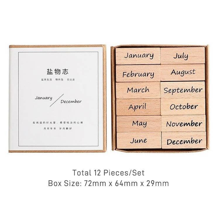 Jincayu Monthly Stamp Set - OBUJO