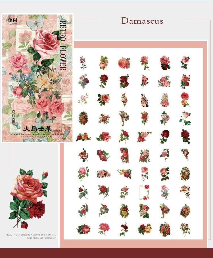 Lido Flower Stickers Pack - OBUJO