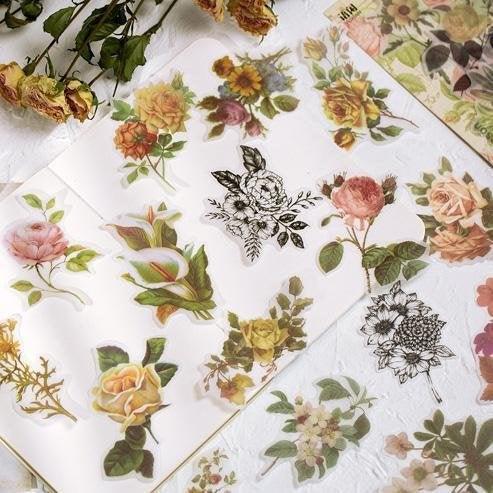 Lido Flower Stickers Pack - OBUJO