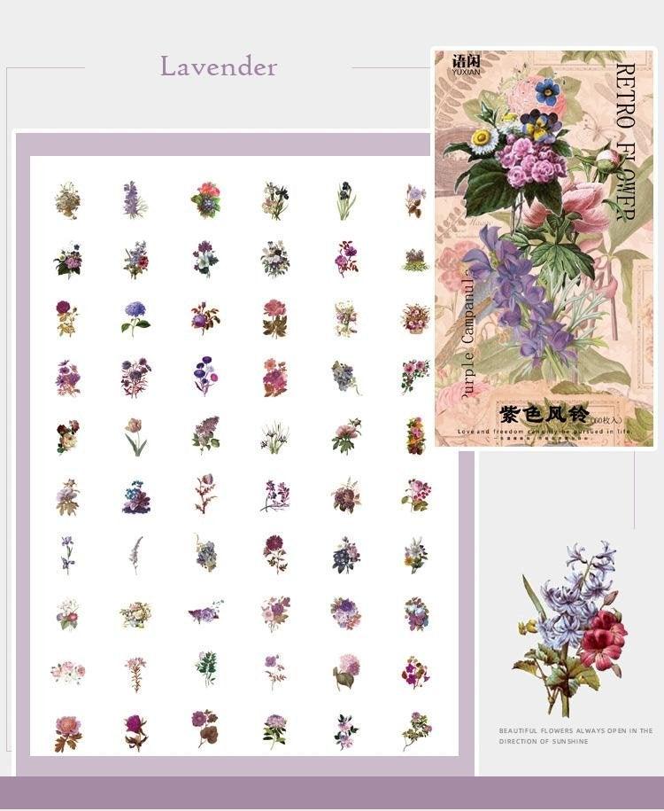 Lido Flower Stickers Pack - OBUJO