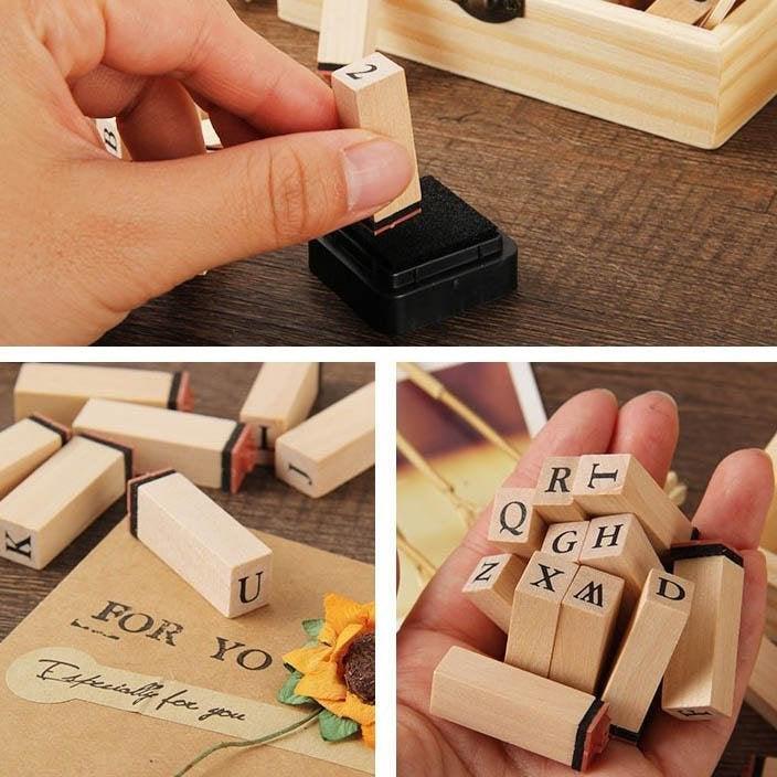 Ziyu Alphabet Number Stamp Set - OBUJO