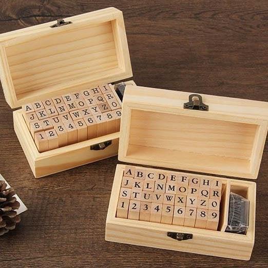 Ziyu Alphabet Number Stamp Set - OBUJO