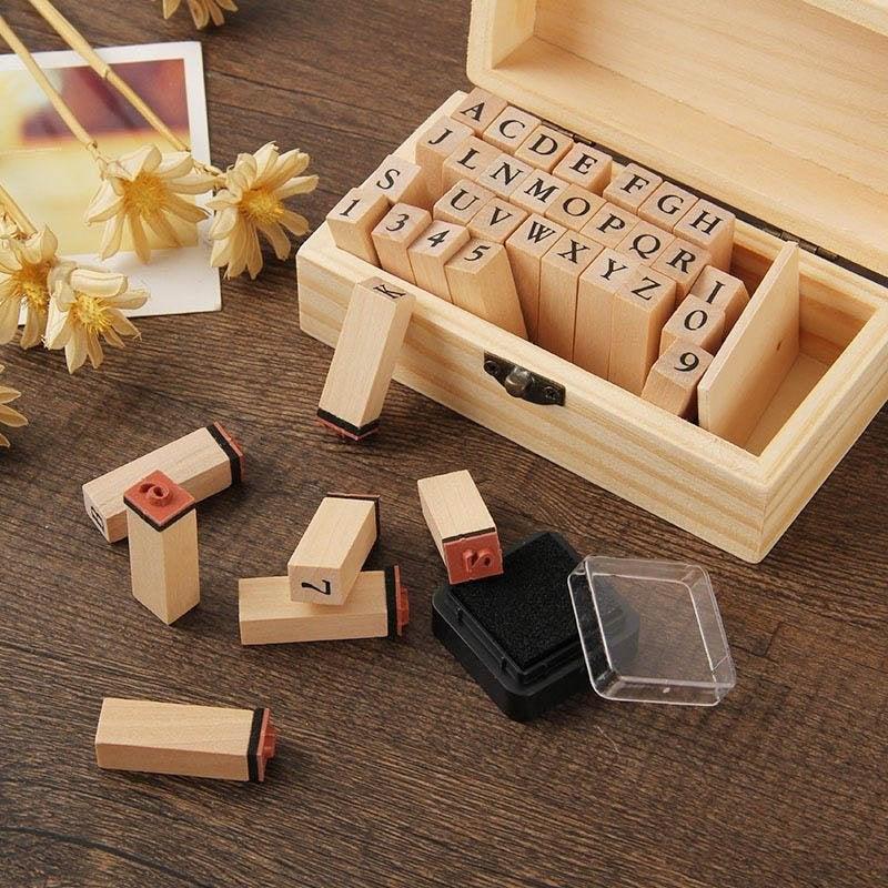 Ziyu Alphabet Number Stamp Set - OBUJO