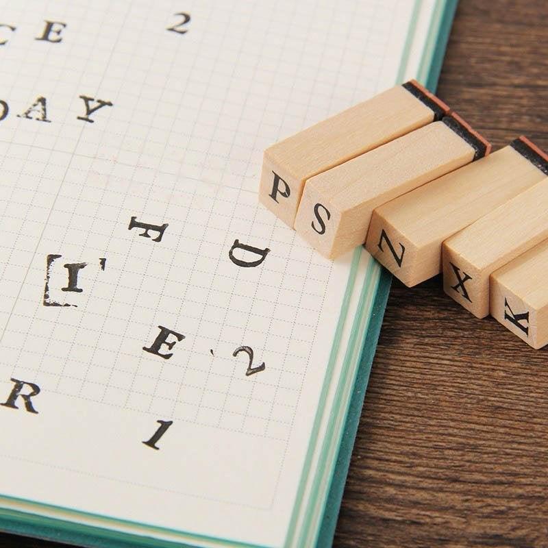 Ziyu Alphabet Number Stamp Set - OBUJO