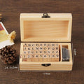 Ziyu Alphabet Number Stamp Set - OBUJO