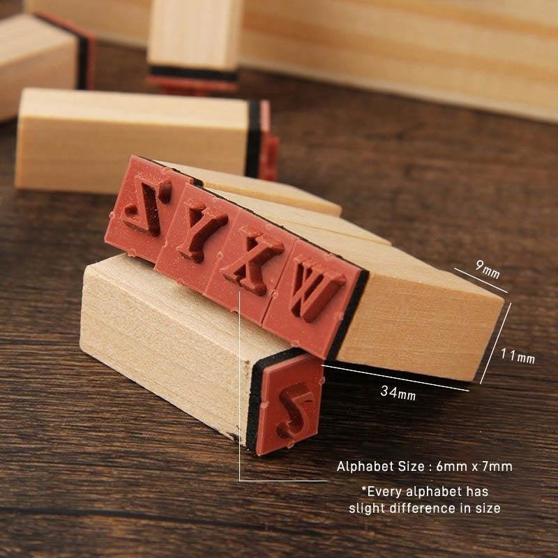 Ziyu Alphabet Number Stamp Set - OBUJO