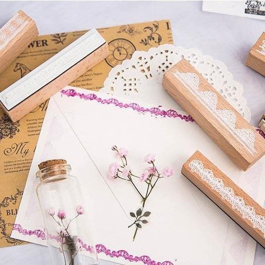 Sunyu Lace Frame Stamp Set - OBUJO