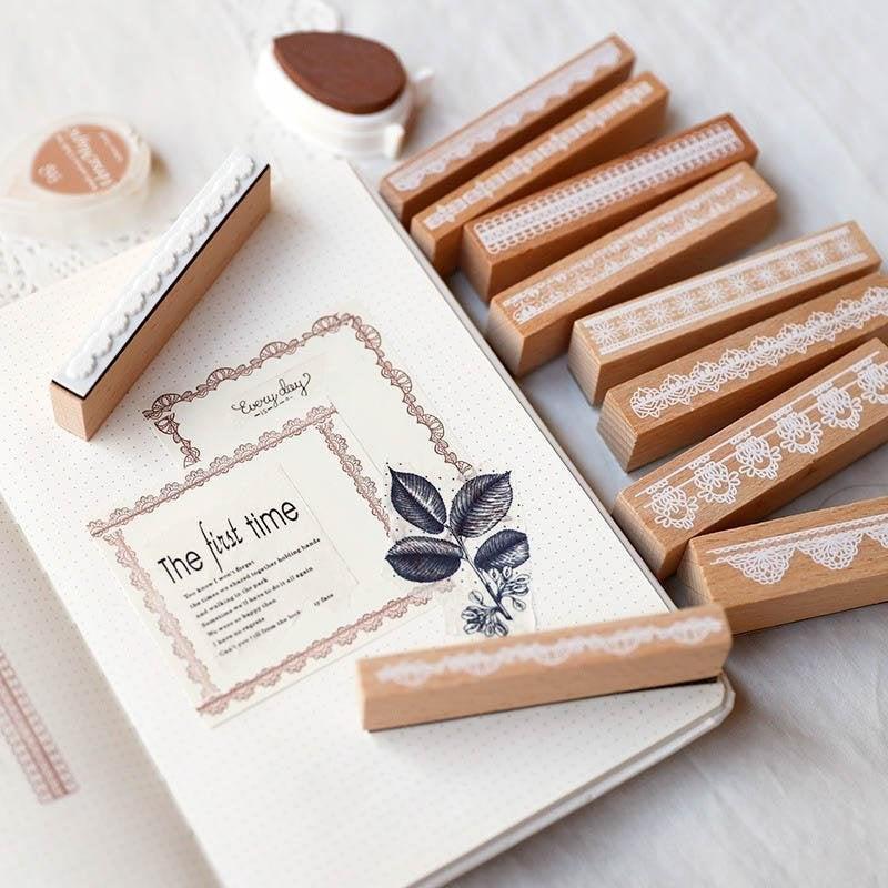 Sunyu Lace Frame Stamp Set - OBUJO