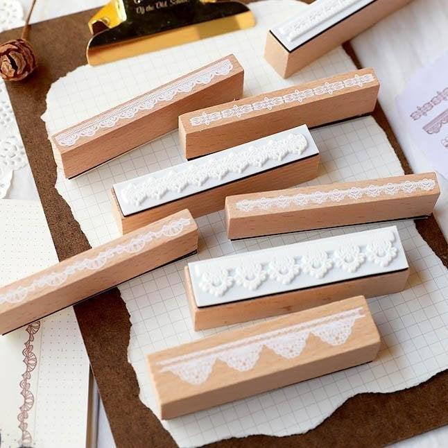 Sunyu Lace Frame Stamp Set - OBUJO