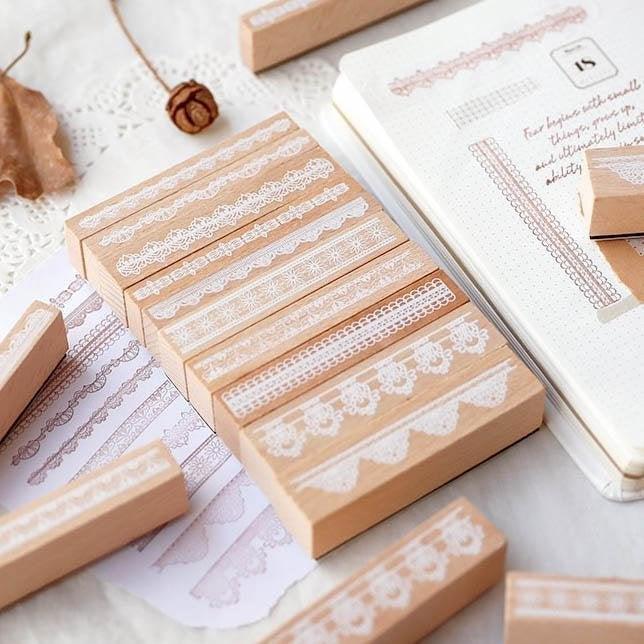 Sunyu Lace Frame Stamp Set - OBUJO