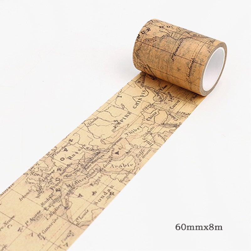 World Map Washi Tape - OBUJO